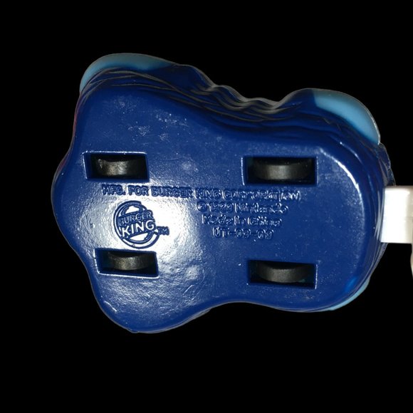 1999 Pokemon Blue Lapras Burger King Toy w/ Poke’ Launcher Nintendo Poke Ball - Picture 10 of 10